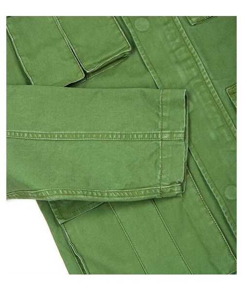 plain-me（プレインミー）の「立體口袋M65軍風外套（その他・メンズ・軍綠/藍・S/M/L）」の3枚目の写真