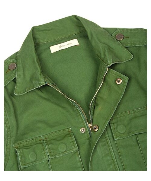 plain-me（プレインミー）の「立體口袋M65軍風外套（その他・メンズ・軍綠/藍・S/M/L）」の4枚目の写真