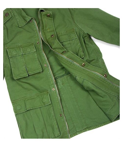 plain-me（プレインミー）の「立體口袋M65軍風外套（その他・メンズ・軍綠/藍・S/M/L）」の6枚目の写真