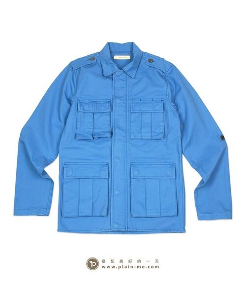 plain-me（プレインミー）の「立體口袋M65軍風外套（その他・メンズ・軍綠/藍・S/M/L）」の8枚目の写真