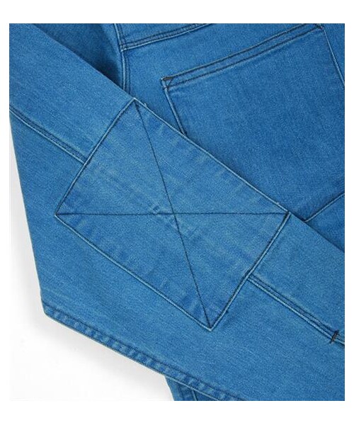 plain-me（プレインミー）の「水洗單寧Coach Jacket（その他・メンズ・淺藍/藍・S/M/L）」の12枚目の写真