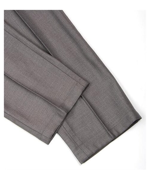 plain-me（プレインミー）の「時尚感低腰窄板西裝長褲（その他・メンズ・灰/深藍/黑・S/M/L）」の2枚目の写真