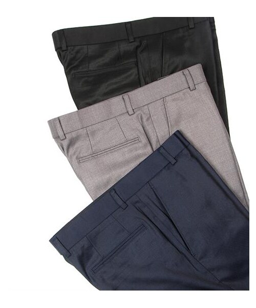 plain-me（プレインミー）の「時尚感低腰窄板西裝長褲（その他・メンズ・灰/深藍/黑・S/M/L）」の5枚目の写真