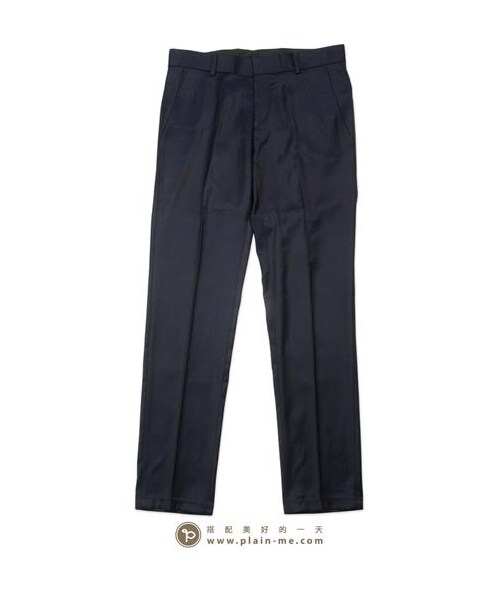 plain-me（プレインミー）の「經典中低腰合身西裝長褲（その他・メンズ・灰/深藍/黑・S/M/L）」の6枚目の写真