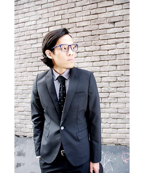 plain-me（プレインミー）の「單釦成套西裝外套（その他・メンズ・黑・S/M/L）」の8枚目の写真