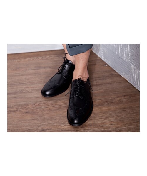 plain-me（プレインミー）の「硬底雕花皮鞋（その他・メンズ・黑・EUR40/EUR42/EUR44/EUR39）」の16枚目の写真