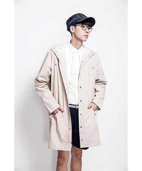 RAINS（レインズ）の「丹麥RAINS長版雨衣外套（その他・メンズ・米/黃/綠/藍・UN）」の10枚目の写真