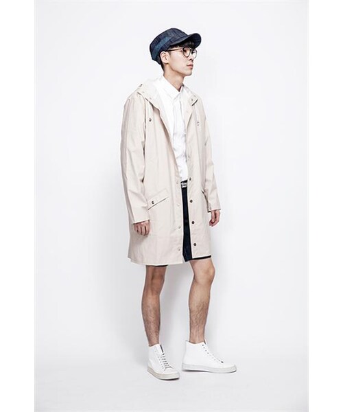 RAINS（レインズ）の「丹麥RAINS長版雨衣外套（その他・メンズ・米/黃/綠/藍・UN）」の12枚目の写真