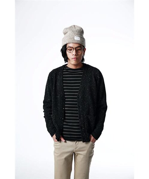 SAINT JAMES（セントジェームス）の「Meridien厚織純棉條紋衫（その他・メンズ・白藍/灰黑・S/M/L）」の13枚目の写真