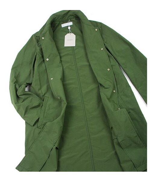 UNIVERSAL PRODUCTS(ユニバーサルプロダクツ)の「WASHED NYLON COAT(その他・メンズ・綠・M/L)」の6枚目の写真