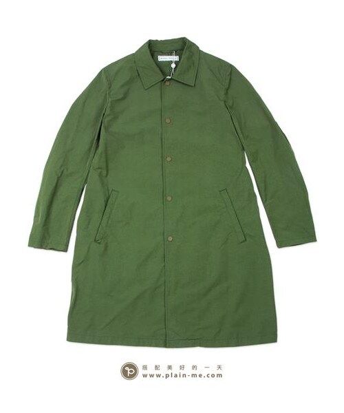 UNIVERSAL PRODUCTS(ユニバーサルプロダクツ)の「WASHED NYLON COAT(その他・メンズ・綠・M/L)」の1枚目の写真