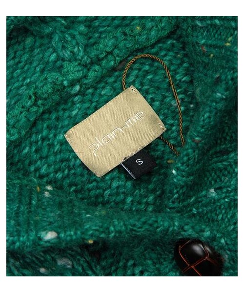 VIBGYOR（ヴィブジョー）の「麻花織紋開扣連帽外套（その他・メンズ・灰/酒紅/綠/藍・S/M/L）」の12枚目の写真