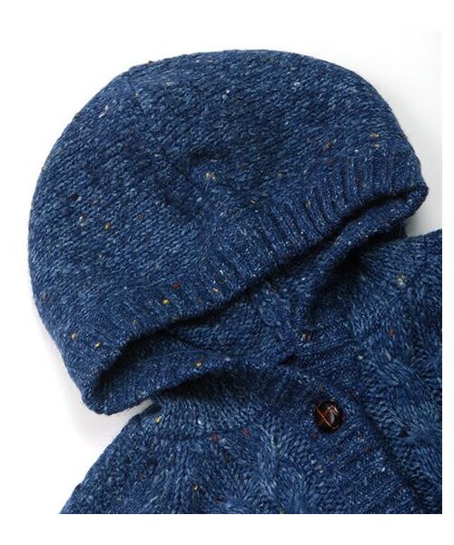 VIBGYOR（ヴィブジョー）の「麻花織紋開扣連帽外套（その他・メンズ・灰/酒紅/綠/藍・S/M/L）」の14枚目の写真