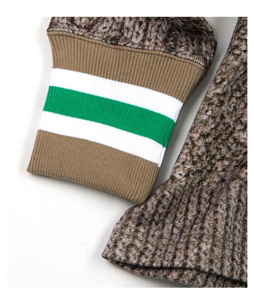 VOTE MAKE NEW CLOTHES（ボートメイクニュークローズ）の「TENNIS 3D BIG SWT（その他・メンズ・白/灰/藍・S）」の7枚目の写真