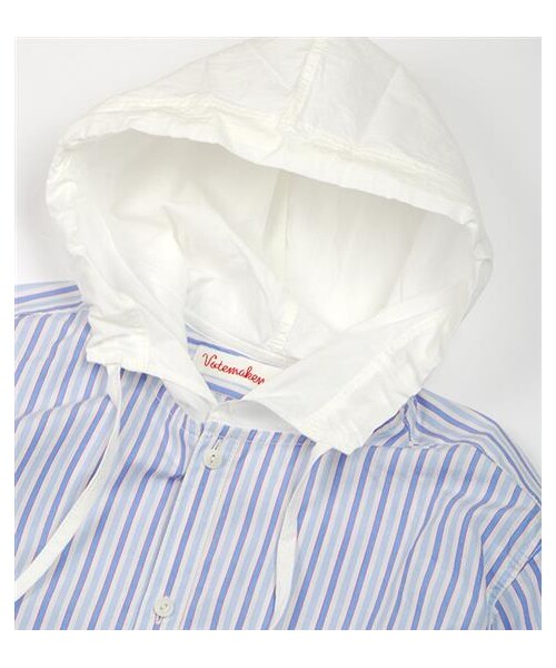VOTE MAKE NEW CLOTHES（ボートメイクニュークローズ）の「LONG HOOD SHIRTS（その他・メンズ・條紋・UN）」の2枚目の写真