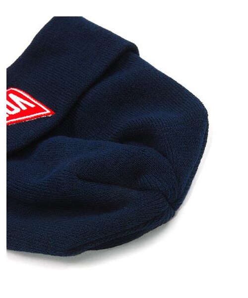 VOTE MAKE NEW CLOTHES（ボートメイクニュークローズ）の「VOTE FLAG WATCH CAP（その他・メンズ・紅/深藍・UN）」の5枚目の写真