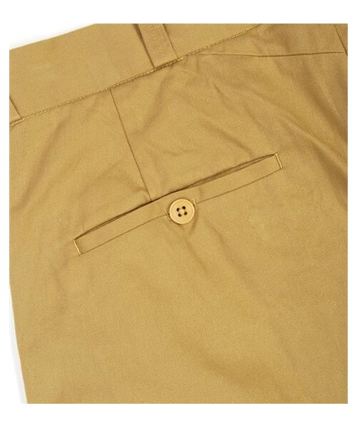 YAECA(ヤエカ)の「YAECA經典鬆身Tapered卡其褲(パンツ・メンズ・深卡其・S/M/L)」の4枚目の写真