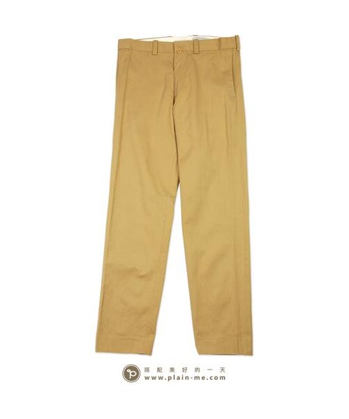YAECA（ヤエカ）の「YAECA經典合身卡其褲（パンツ・メンズ・淺卡其/深卡其・S/M/L）」の6枚目の写真