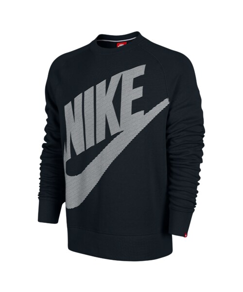 NIKE（ナイキ）の「ナイキ AW77 ロゴ クルー メンズスウェットシャツ（ウェア > トップス・メンズ・ダスティカクタス/ダークオブシディアン/ブラック/ホワイト/ダークグレーヘザー/ブライトマンゴー/ダークグレーヘザー/ボルト/チームオレンジ/ダークオブシディアン・S/M/L/XL/2XL）」の2枚目の写真