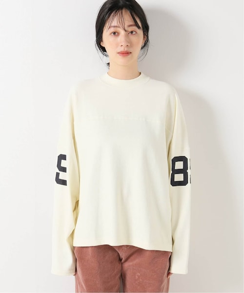 IENA(イエナ)の「【R JUBILEE/アール ジュビリー】FOOTBALL Tシャツ(その他・ホワイト/フリー)」の4枚目の写真