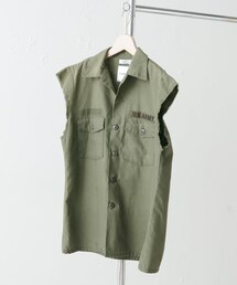 COLLAGE GALLARDAGALANTE | 【VINTAGE】 リメイクベスト(ベスト)