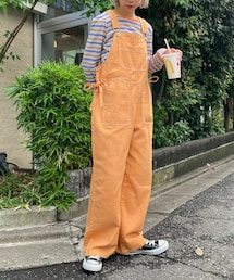 CIAOPANIC（チャオパニック）の「【HELLO.SANFRANCISCO】ヴィンテージカラーサロペット（サロペット/オーバーオール）」