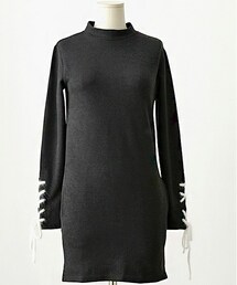 imvely | アンゴラハイネックニットワンピース(ワンピース)
