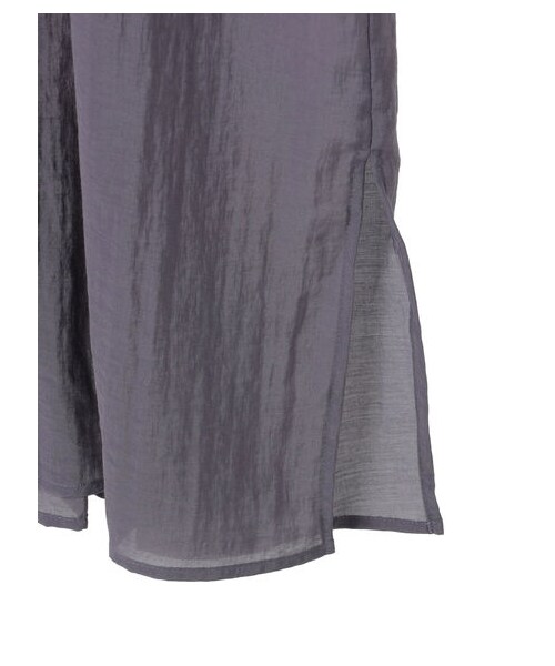 GARAGE OF GOOD CLOTHING(ガレージオブグッドクロージング)の「バックタックシャツワンピース(ワンピース/ドレス・ブラック/ベージュ/サックスブルー・F)」の10枚目の写真