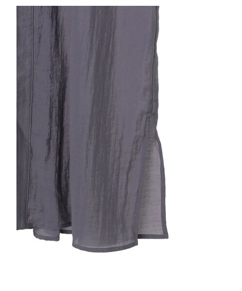 GARAGE OF GOOD CLOTHING(ガレージオブグッドクロージング)の「バックタックシャツワンピース(ワンピース/ドレス・ブラック/ベージュ/サックスブルー・F)」の6枚目の写真