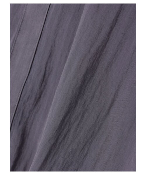 GARAGE OF GOOD CLOTHING(ガレージオブグッドクロージング)の「バックタックシャツワンピース(ワンピース/ドレス・ブラック/ベージュ/サックスブルー・F)」の11枚目の写真