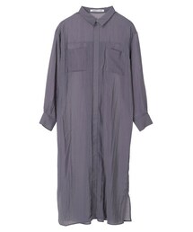 GARAGE OF GOOD CLOTHING | バックタックシャツワンピース(ワンピース/ドレス)