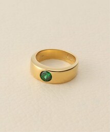 【enasoluna/エナソルーナ】One stone ring：ピンキーリング