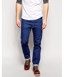 Levi's | Levis Vintage Jeans 1960 605 Slim Fit Orange Tab Raw Denim - Blue(デニムパンツ)