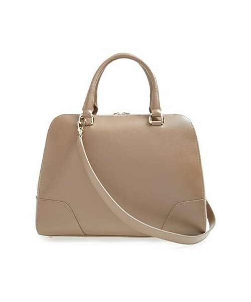 FURLA(フルラ)の「Furla 'Dolly - Medium' Leather Satchel(ショルダーバッグ・レディース・Daino/Onyx)」の3枚目の写真