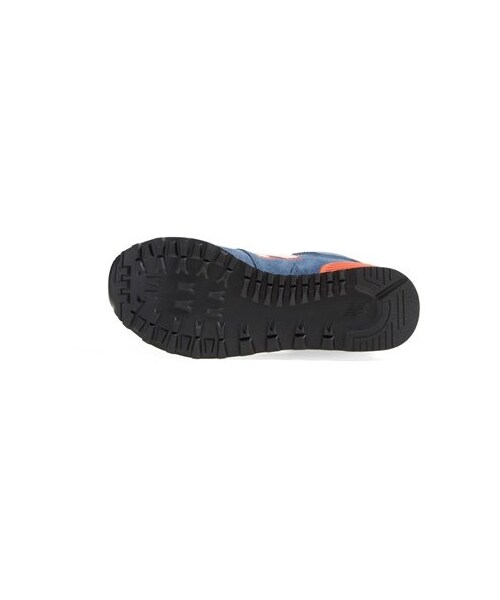 NEW BALANCE(ニューバランス)の「New Balance '574' Sneaker (Women)(スニーカー・レディース・Navy/ Orange・9 B)」の3枚目の写真