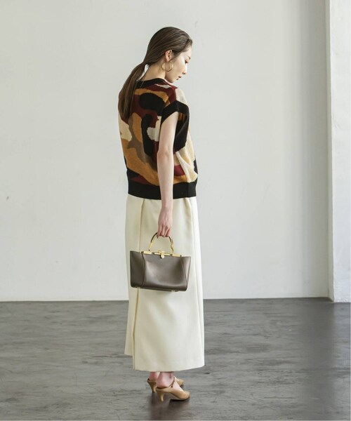 インターシャアートガラニットベスト｜トップス 