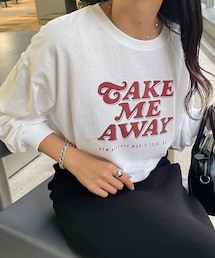 DISCOAT | USAコットンツアーロゴロンTシャツ(Tシャツ/カットソー)