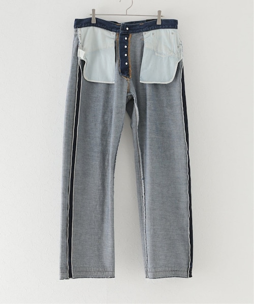 ▪️40's【CINCH BACK】PANTS シンチバック チェック グレー ▪️40's