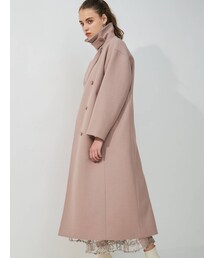 MERCURYDUO | 【WEB限定】スタンドカラーロングコート(ステンカラーコート)