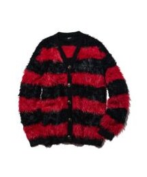 glamb（グラム）の「GB0422/KNT09 : Fuzzy Border Cardigan / ファジーボーダーカーディガン（その他・メンズ）」