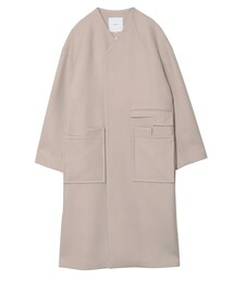 UN3D. | POCKET NO COLLAR CT(ノーカラーコート)