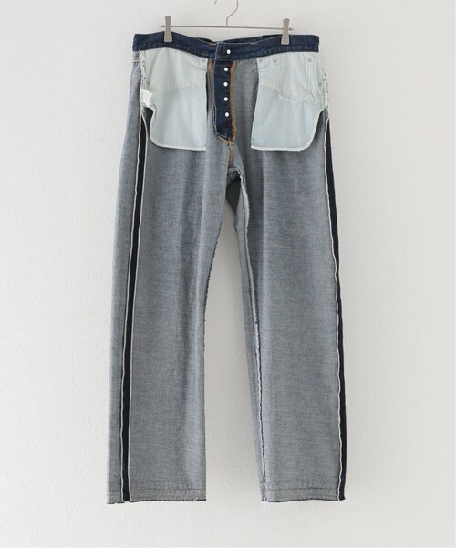 ES:S エス　CINCH BACK BAGGY JEANS 32インチ JOURNAL STANDARD LUXE（ジャーナルスタンダード ラックス）の