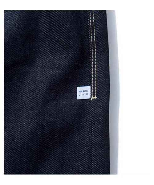 DEMARCOLAB（デマルコラブ）の「XX5 RAW DENIM JEANS（その他・メンズ・藍・S）」の3枚目の写真