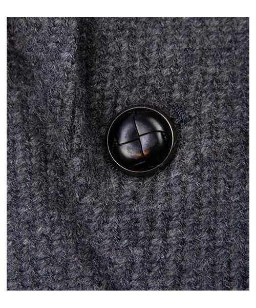 plain-me（プレインミー）の「軟呢織紋圍巾領單釦西裝外套（その他・メンズ・深灰/深藍・S/M/L）」の3枚目の写真