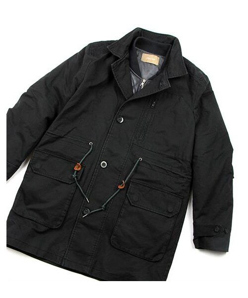 plain-me(プレインミー)の「雙件式多穿鋪棉軍外套(その他・メンズ・灰/綠・S/M/L)」の6枚目の写真