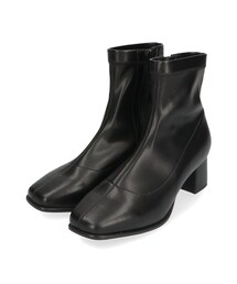 ORiental TRaffic | オーバースクエアトゥストレッチブーツ/WEB先行予約 8月下旬発売予定/21416(シューズ)