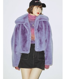 jouetie | ショートファーコート(その他アウター)