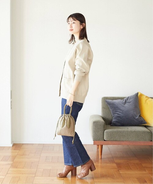 JOURNAL STANDARD - 【JOURNALSTANDARD】22AW RENUコクーンVネックカーディガン JOURNAL STANDARD（ジャーナルスタンダード）の「RENUコクーンV