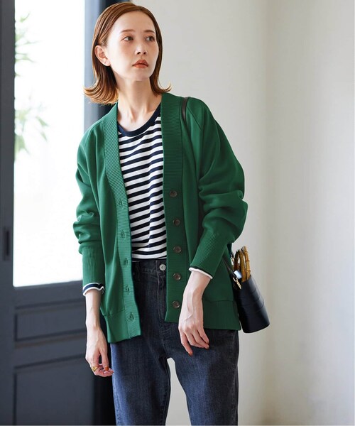 JOURNAL STANDARD - 【JOURNALSTANDARD】22AW RENUコクーンVネックカーディガン JOURNAL STANDARD（ジャーナルスタンダード）の「RENUコクーンV