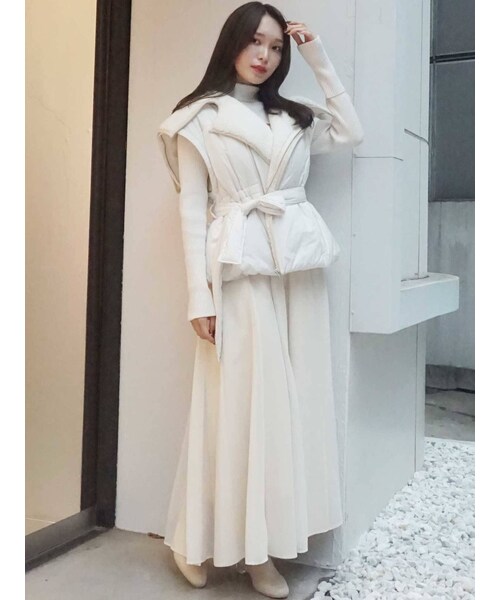 MERCURYDUO（マーキュリーデュオ）の「ボアカラー中綿2WAYブルゾン 